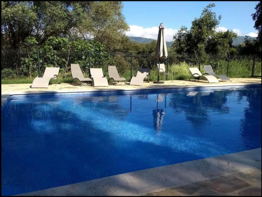 Maison Au Calme Avec Piscine Et Climatisation Sollacaro المظهر الخارجي الصورة
